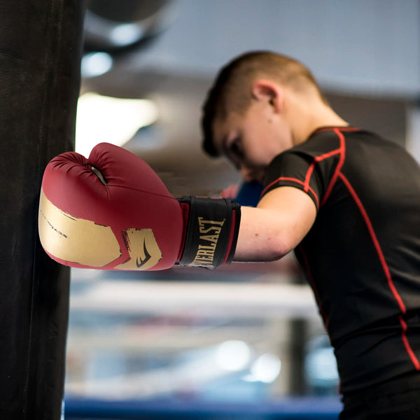 Everlast Prospect Ii Youth Gloves Red/Gold
