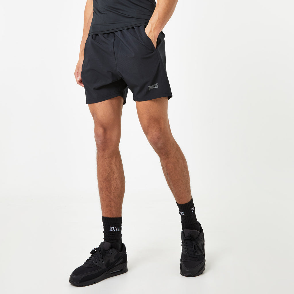 Everlast Men's 2 In 1 Shorts Black