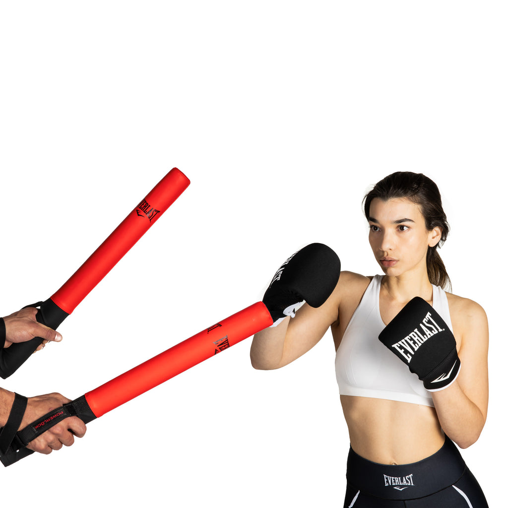 Everlast Powerlock Boxing Sticks Red/Black